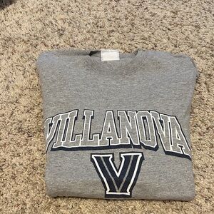 Champion Gray Villanova Long Sleeve Tee
